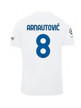 Inter Milan Marko Arnautovic #8 Auswärtstrikot 2023-24 Kurzarm